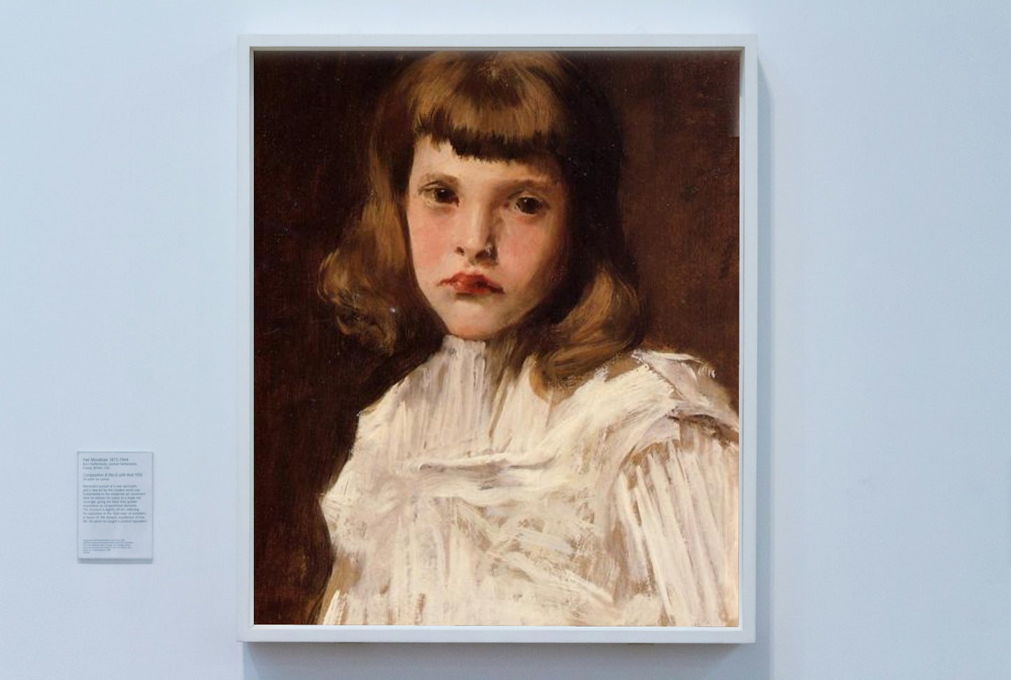 Portrait of Dorothy by William Merritt Chase Impressionism Art dated 1901