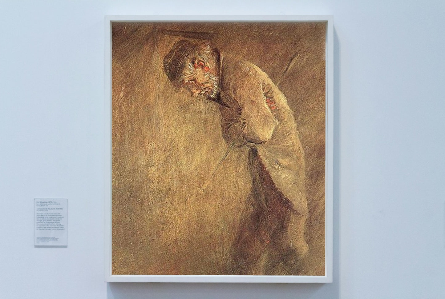 Old Tramp by Laszlo Mednyanszky Expressionism Art dated 1880