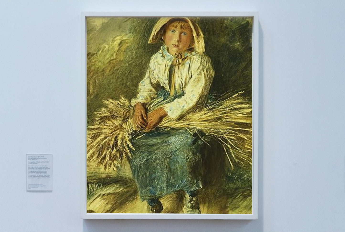 The young gleaner by William Henry Hunt Naturalism Art