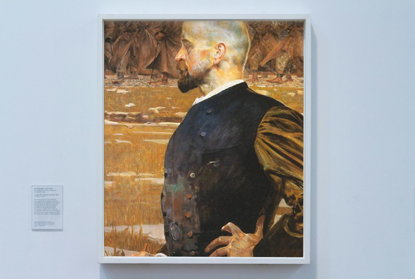 The Tribute Money (triptych) right by Jacek Malczewski Art Nouveau (Modern) Art