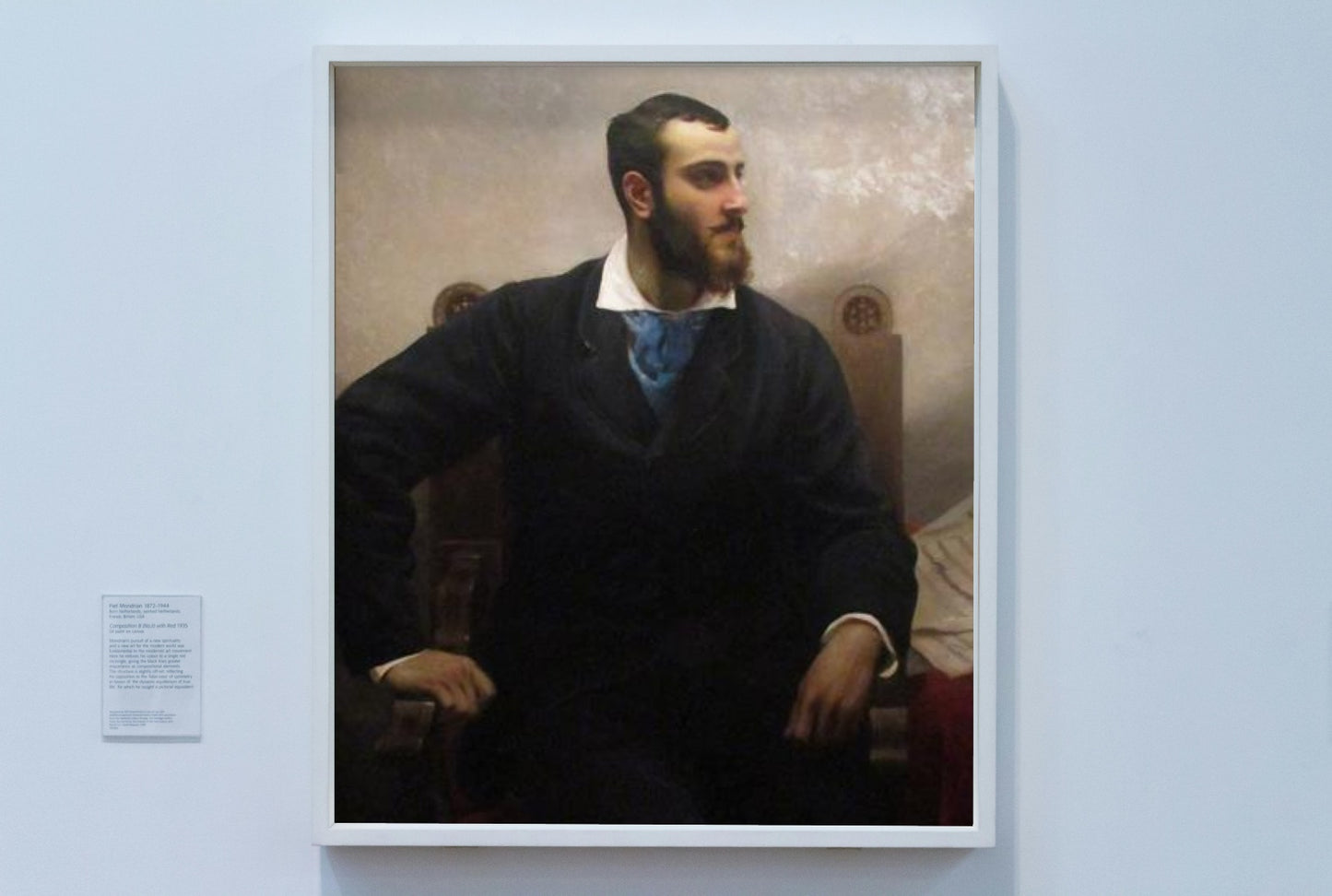 Portrait D&#39;andr&#233; Wormser by Paul-Albert Besnard Impressionism Art dated 1877