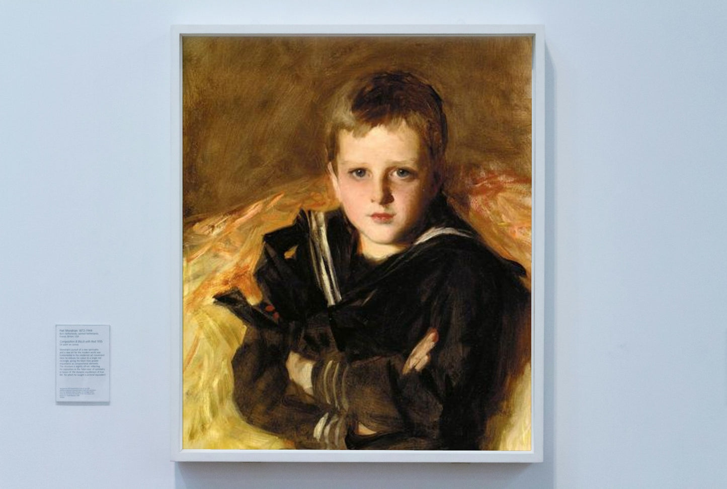 Portrait of Caspar Goodrich by John Singer Sargent Realism Art dated 1887