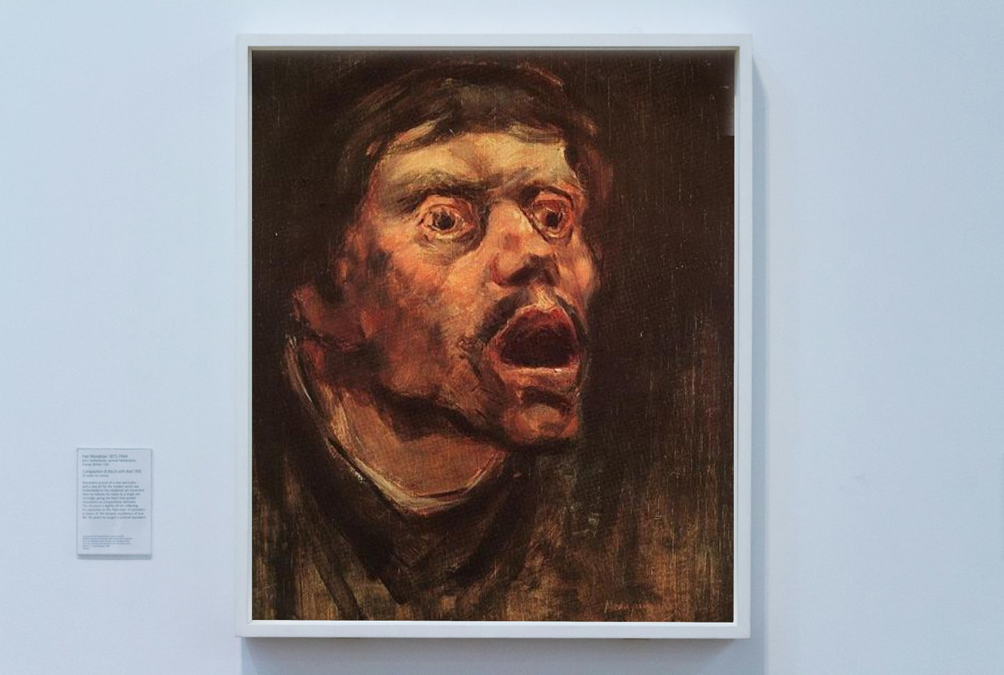 Head of a Tramp by Laszlo Mednyanszky Expressionism Art dated 1896