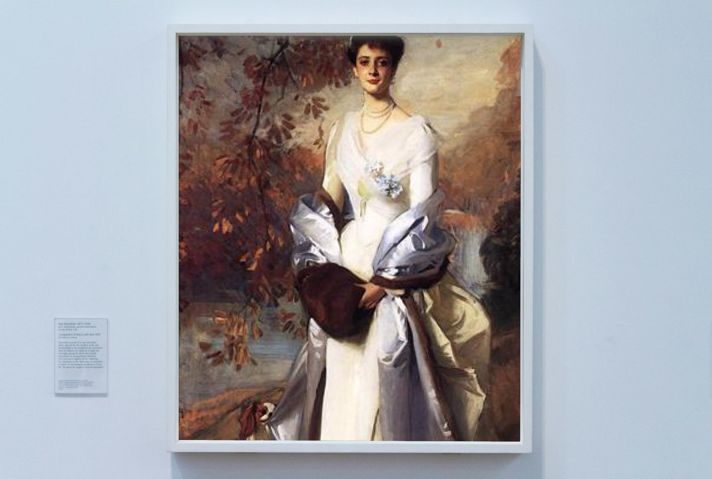 Portrait of Pauline Astor by John Singer Sargent Realism Art dated 1898