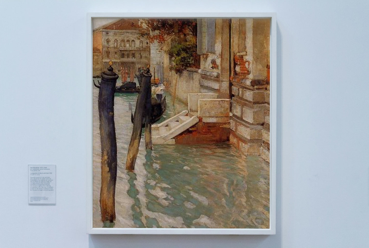 On the Grand Canal, Venice by Frits Thaulow Impressionism Art dated 1885