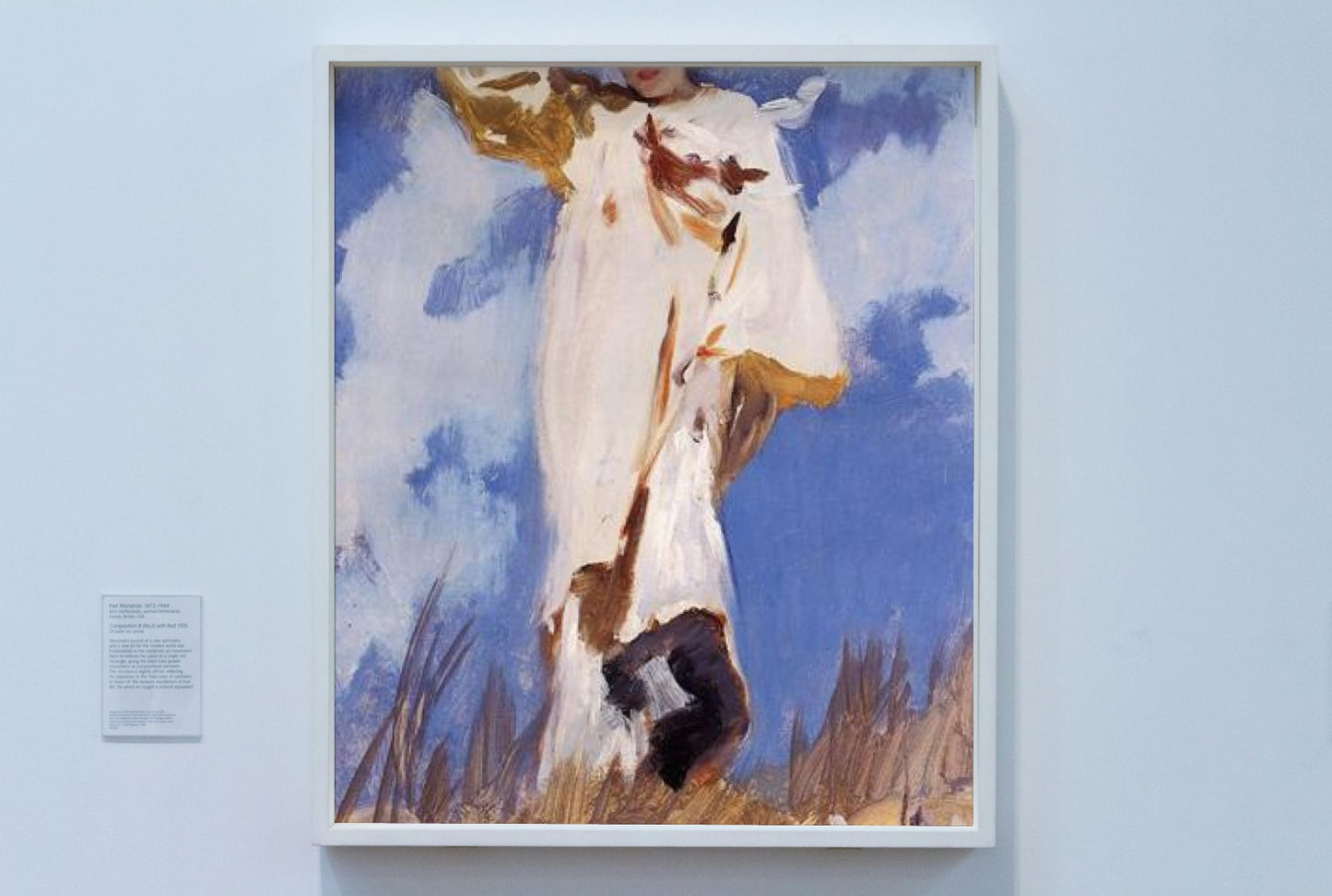 A Gust of Wind by John Singer Sargent Impressionism Art dated 1887