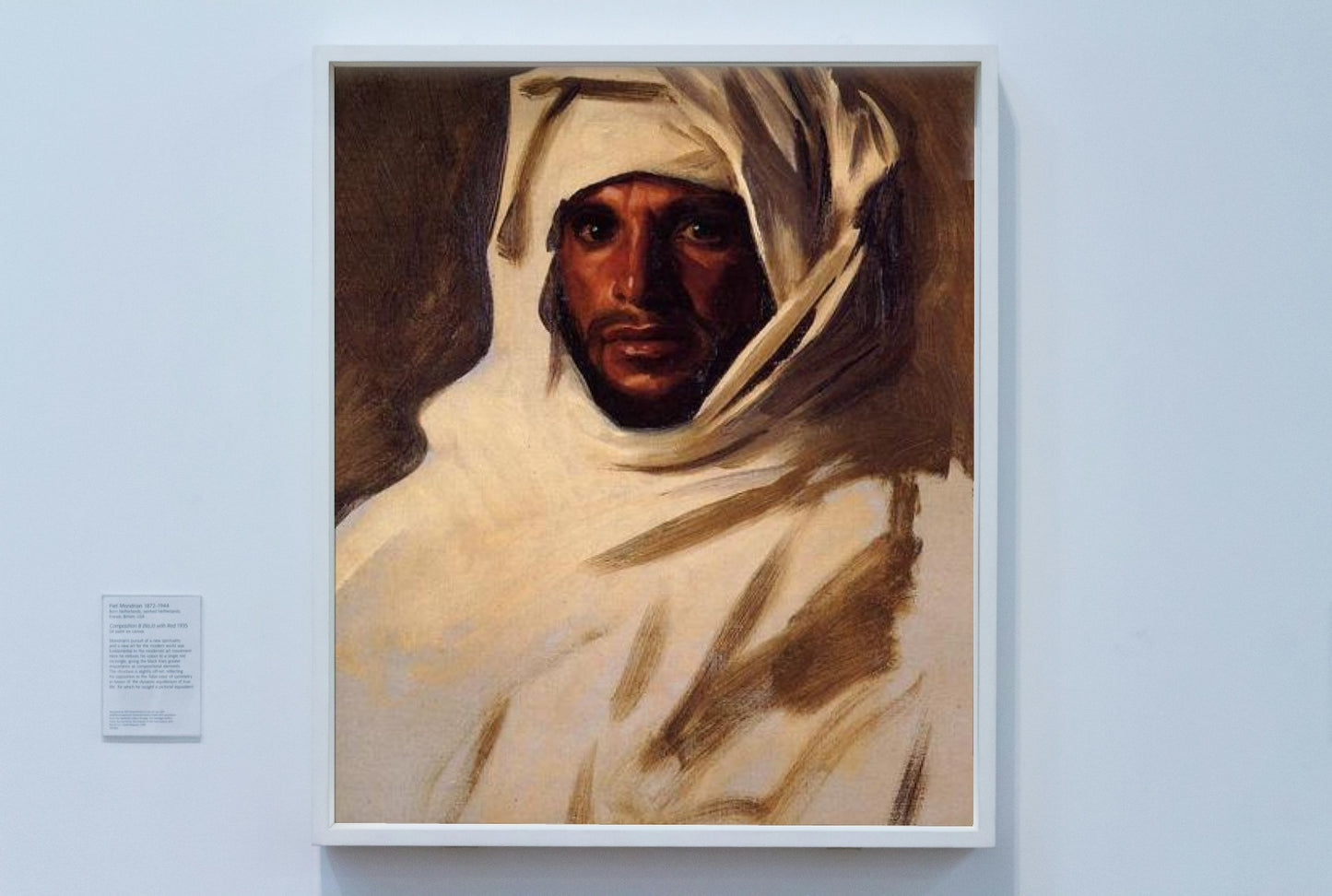 A Bedouin Arab by John Singer Sargent Realism Art dated 1891