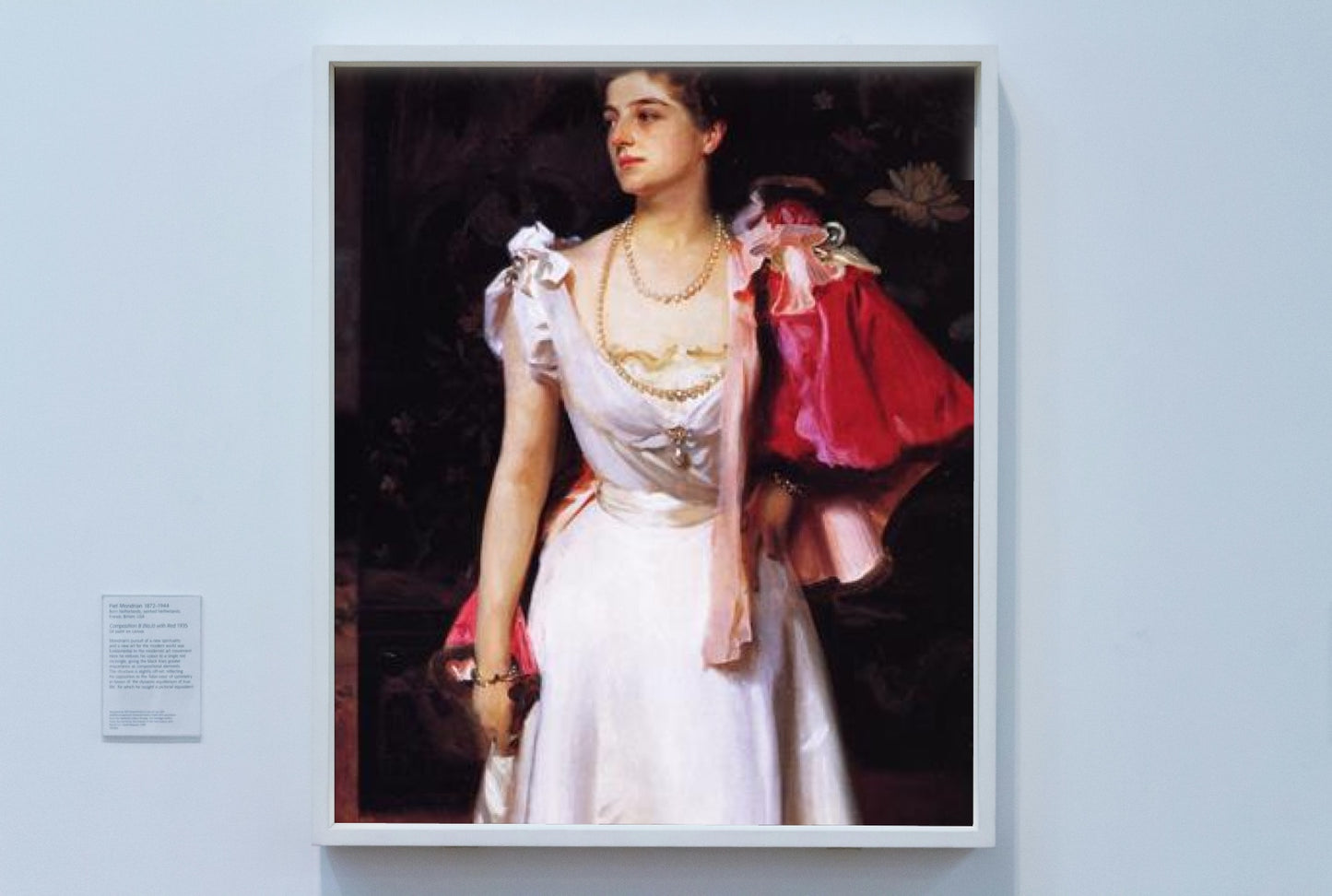 Princess Demidoff (Sophie Ilarinovna) by John Singer Sargent Realism Art dated 1896