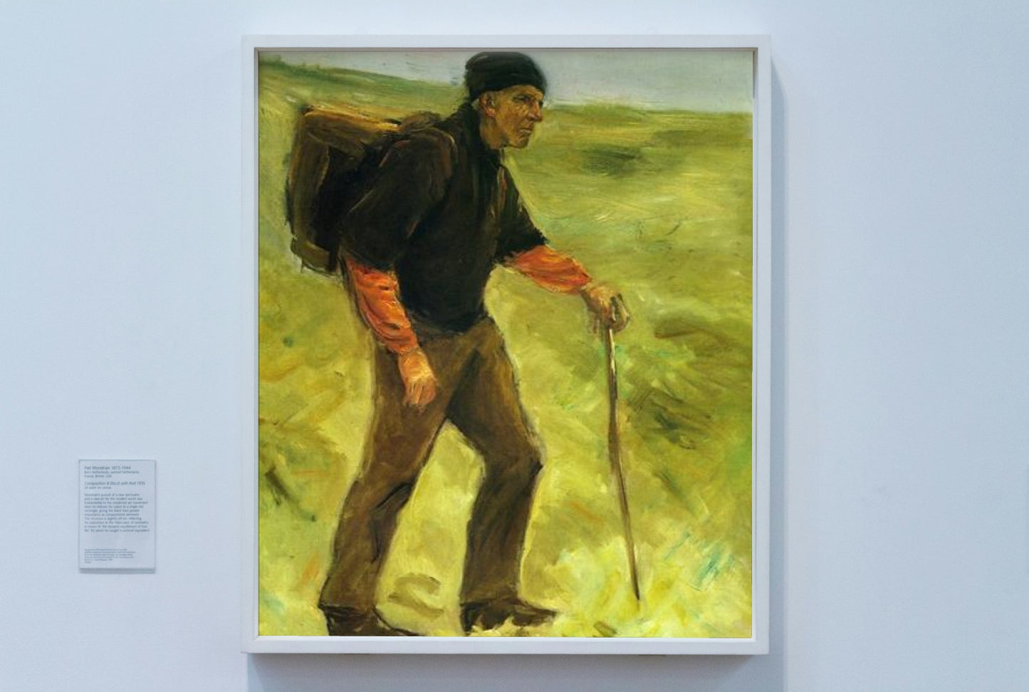 The farmer by Max Liebermann Impressionism Art dated 1894