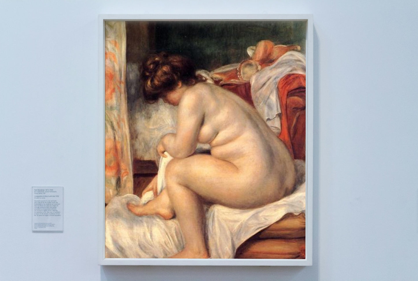 Woman After Bathing by Pierre-Auguste Renoir Impressionism Art dated 1896