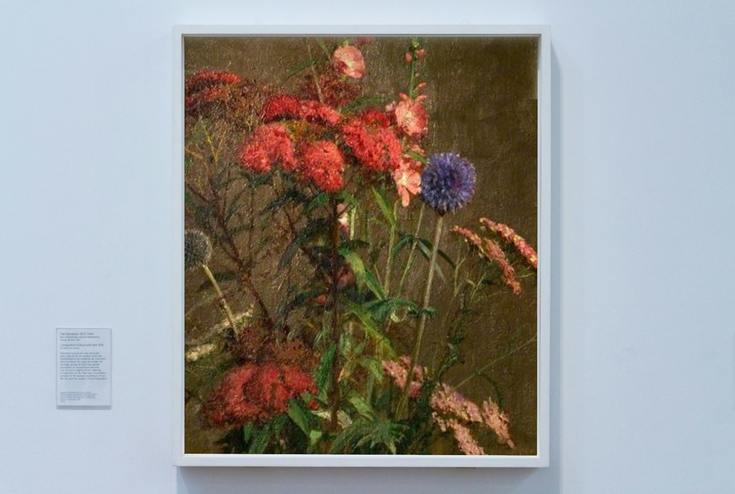 Garden Flowers by William Logsdail Realism Art dated 1935