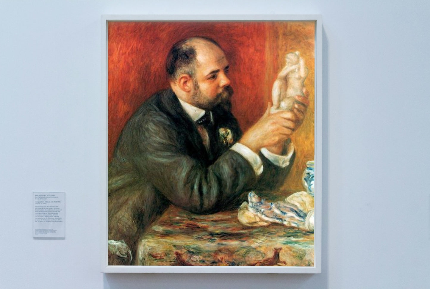 Ambroise Vollard by Pierre-Auguste Renoir Impressionism Art dated 1908