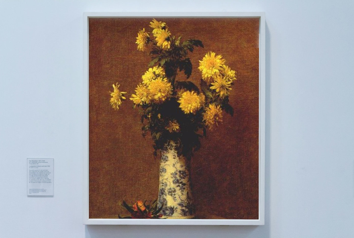 Chrysanthemums by Henri Fantin-Latour Realism Art dated 1879