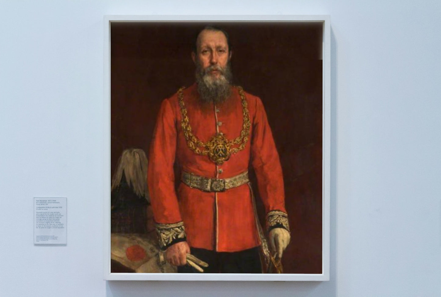 Joshua Walmsley Radcliffe, Mayor of Oldham by James Charles Realism Art dated 1887