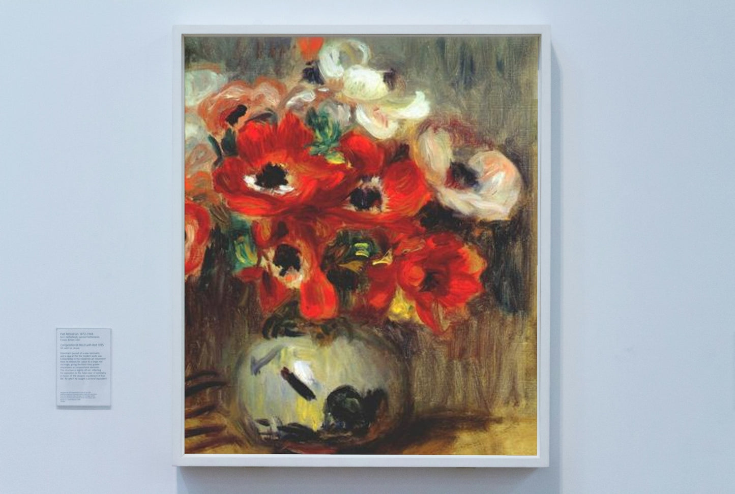 Anemones by Pierre-Auguste Renoir Impressionism Art dated 1905