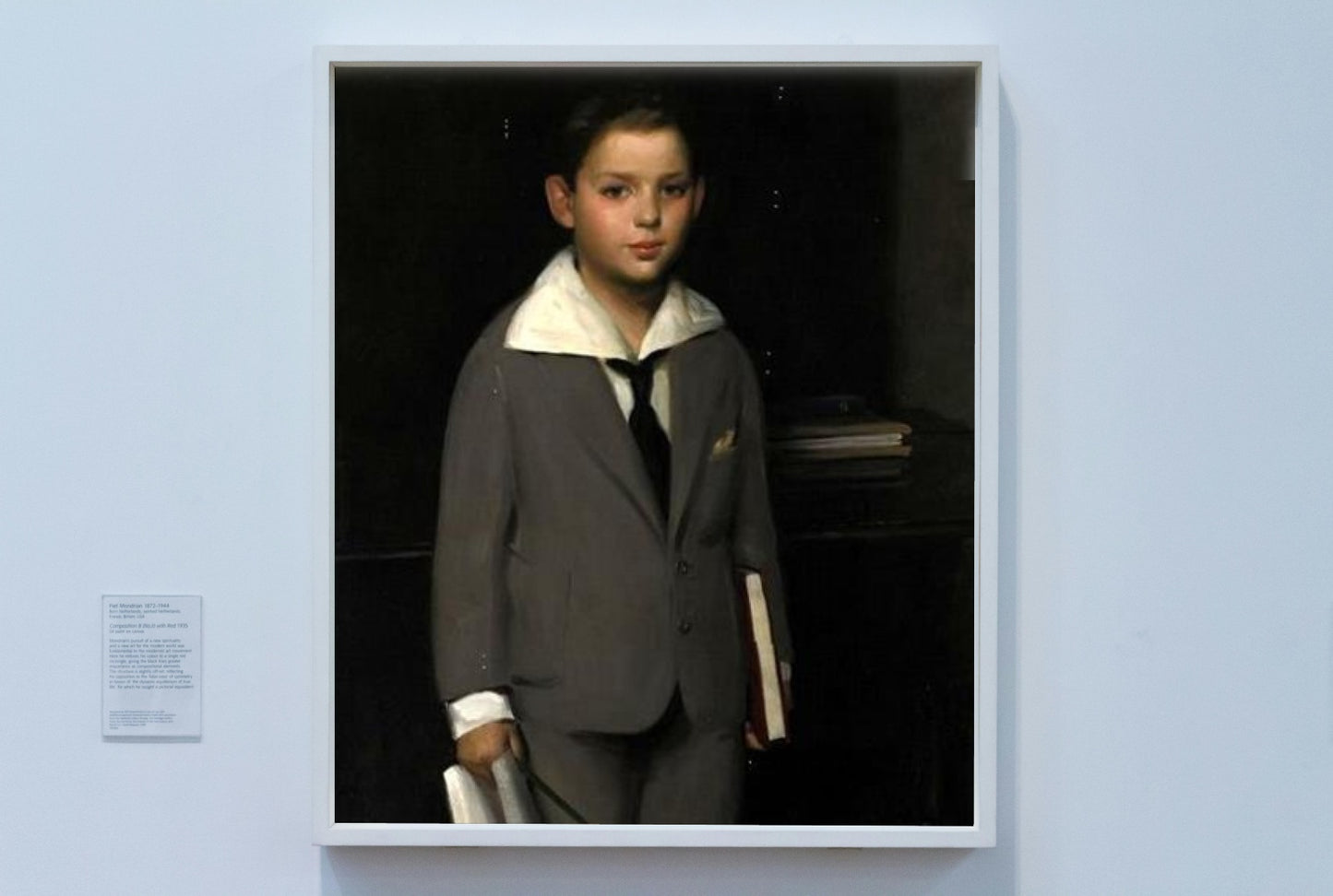 A Schoolboy by Edward E. Simmons Realism Art