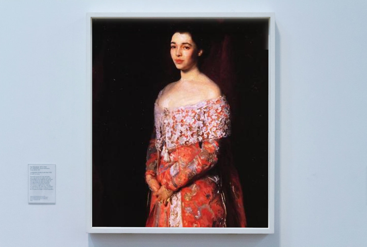 Mrs. Leopold Hirsch by John Singer Sargent Realism Art dated 1902