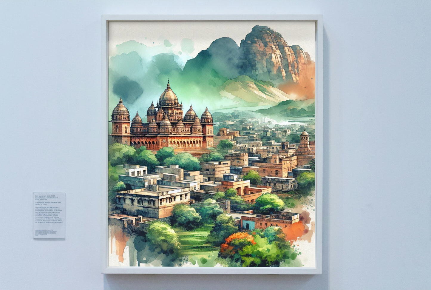 Serenus Virentis Indian Landscape Art: Captivating Cities, Quaint Villages, and Ethereal Towns