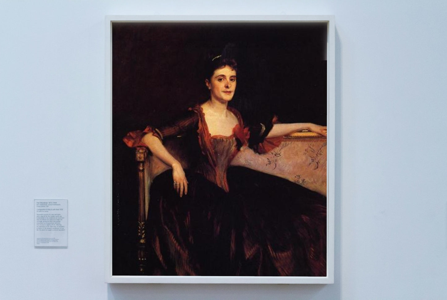 Mrs. Thomas Lincoln Manson Jr (Mary Groot) by John Singer Sargent Realism Art dated 1890