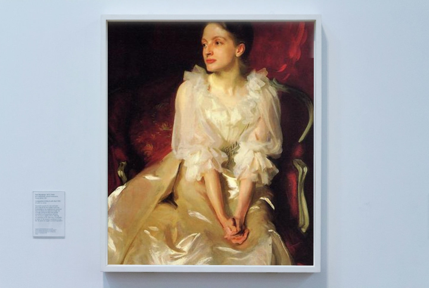 Miss Helen Duinham by John Singer Sargent Realism Art dated 1892