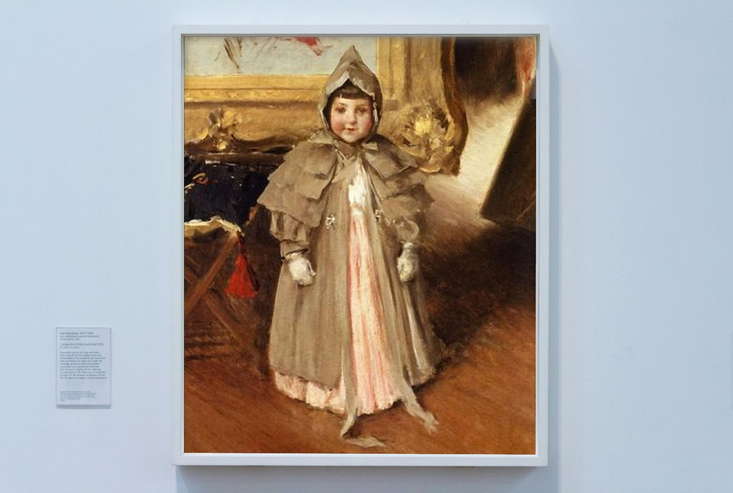 My Little Daughter Dorothy by William Merritt Chase Impressionism Art dated 1894