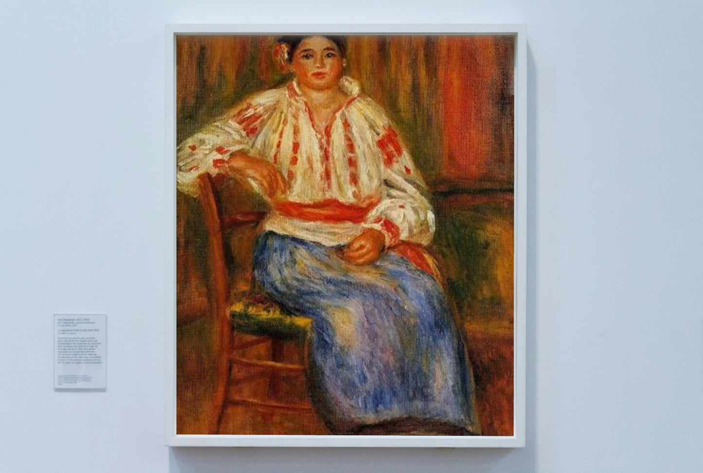 Young Roumanian by Pierre-Auguste Renoir Impressionism Art dated 1914