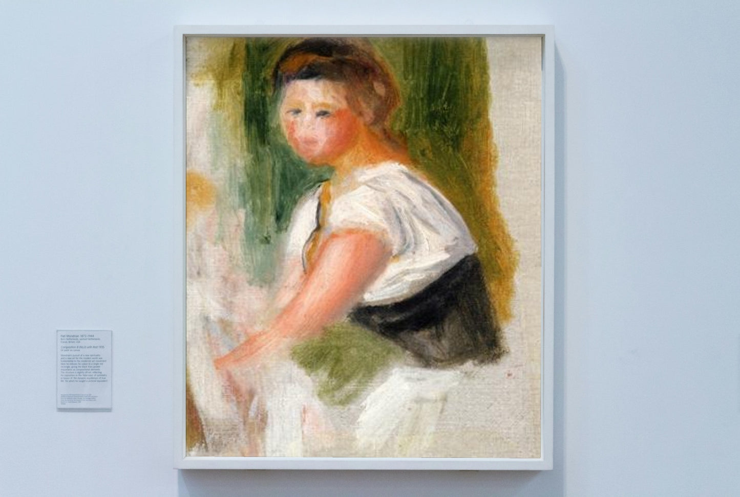 Young Woman by Pierre-Auguste Renoir Impressionism Art