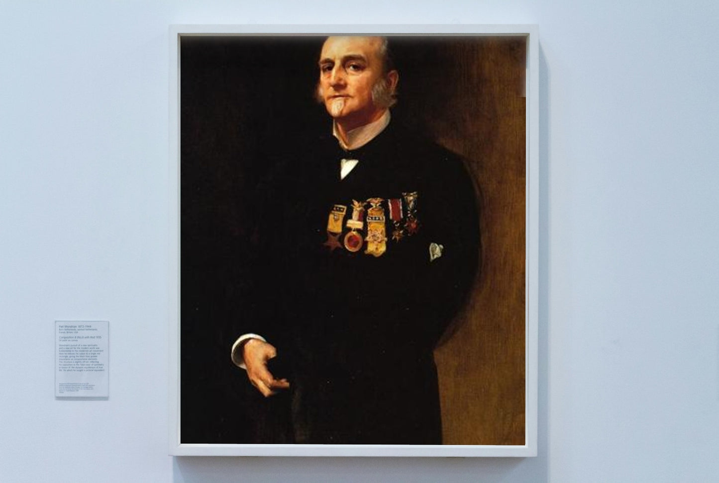 General Lucius Fairchild by John Singer Sargent Realism Art dated 1887