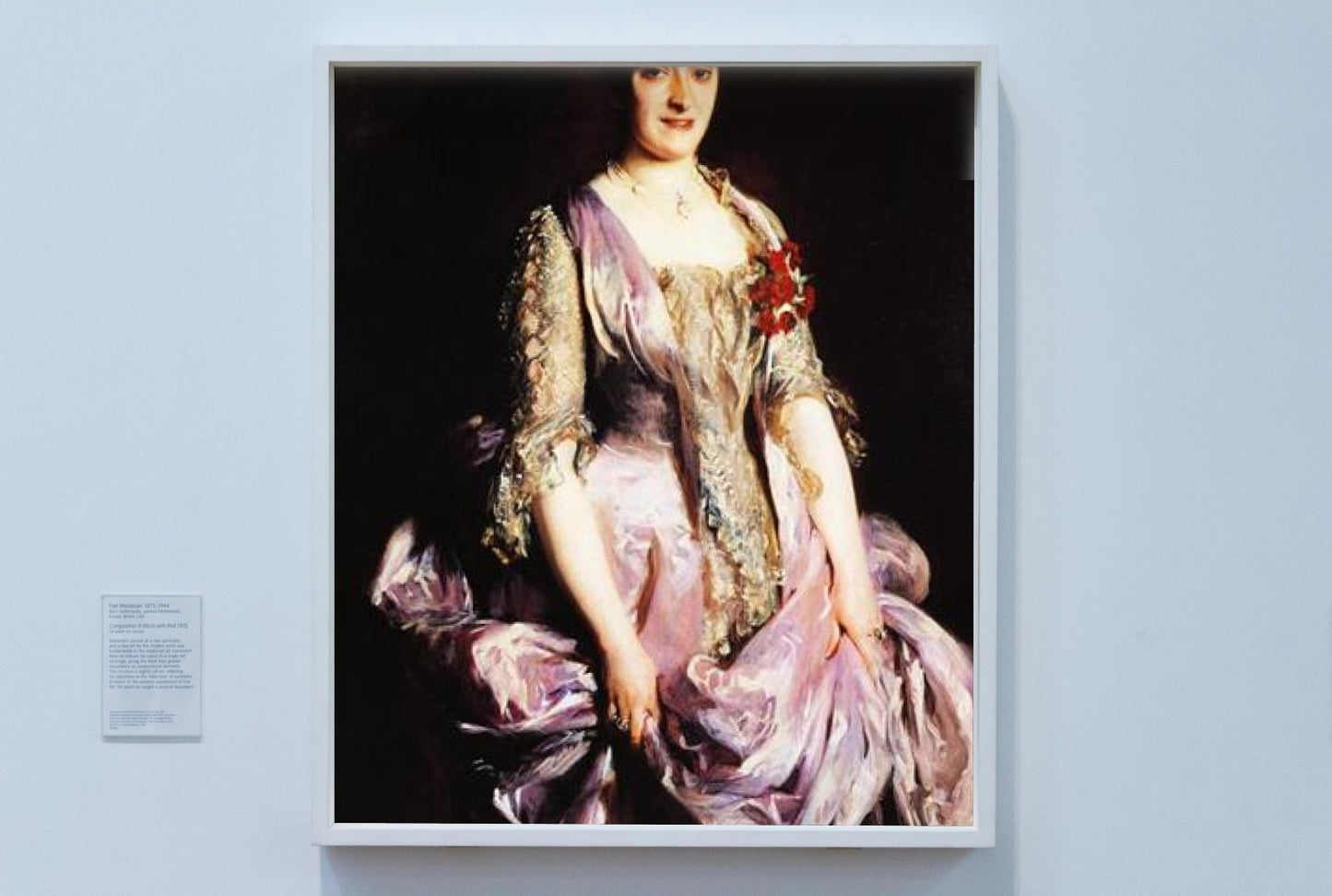 Mrs. Benjamin Kissam by John Singer Sargent Realism Art dated 1888