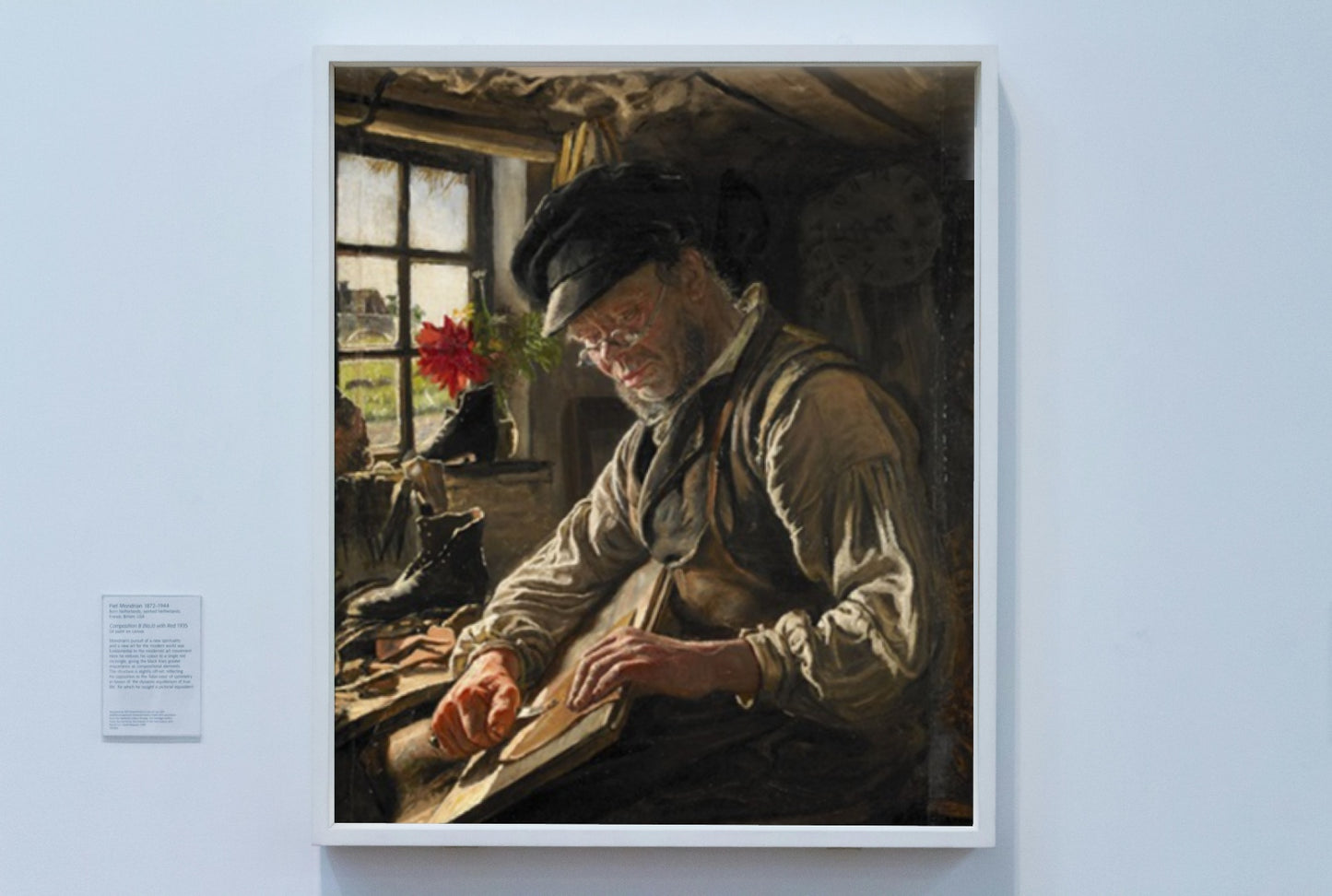 Shoemaker by Peder Severin Kroyer Realism Art dated 1887