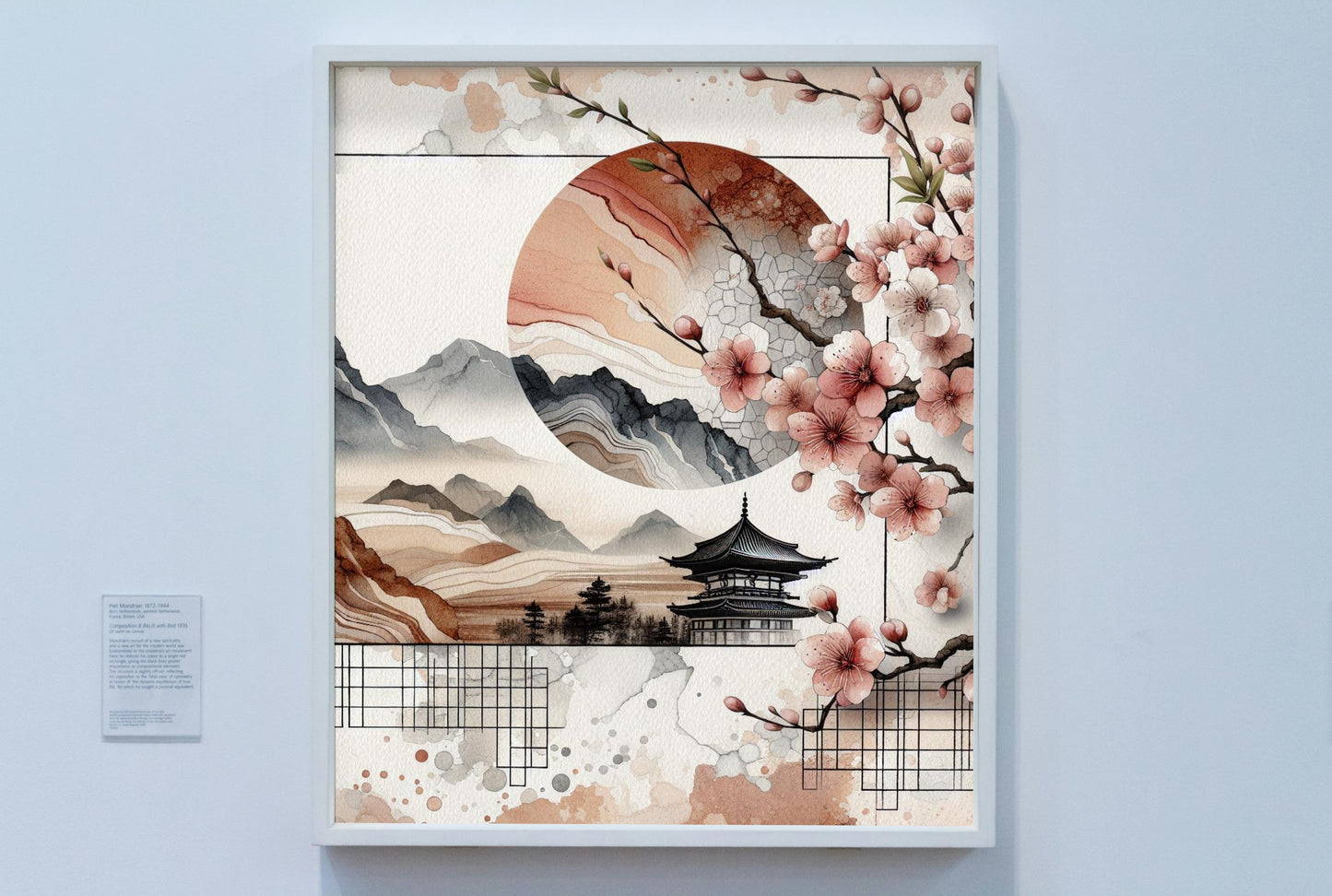 NaturaVividus Sakura: Ethereal Japanese Watercolor Art