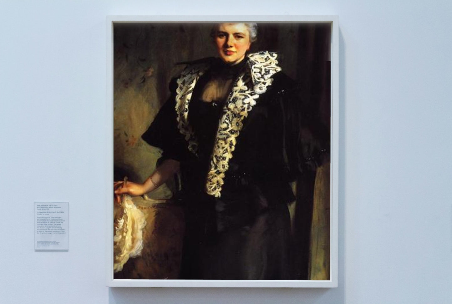 Mrs. Ernest Hill (Constance Malanie Wynne Roberts) by John Singer Sargent Realism Art dated 1894