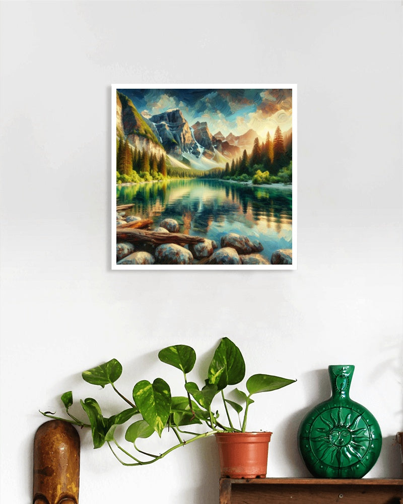 Vividus Pristinus Landscape Oilpainting Art