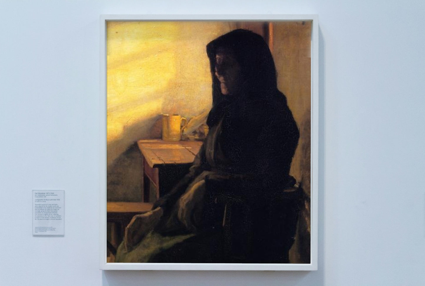 A Blind Woman in Her Room by Anna Ancher Impressionism Art dated 1883