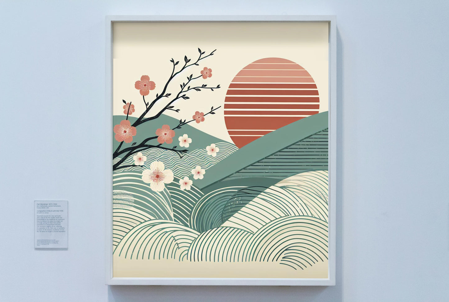 Serenum Blossomus: Radiant Japanese Cherry Blossoms Art