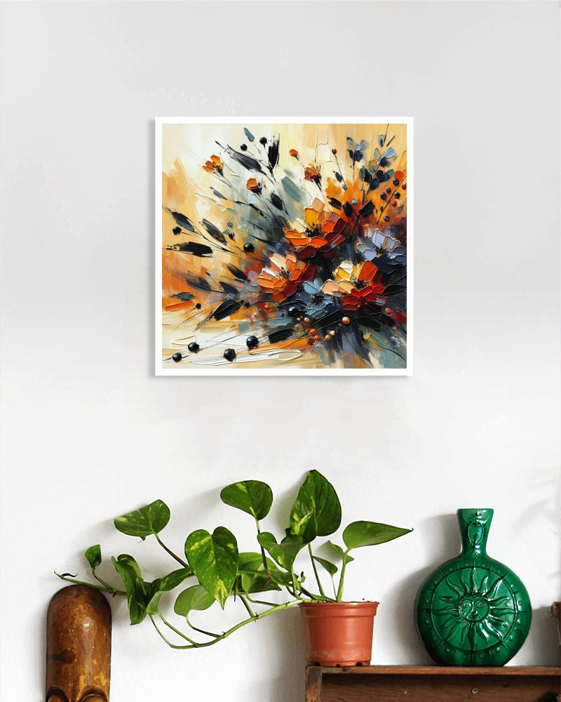 Vibrantus Flora - Luminous & Radiant Floral Oilpainting