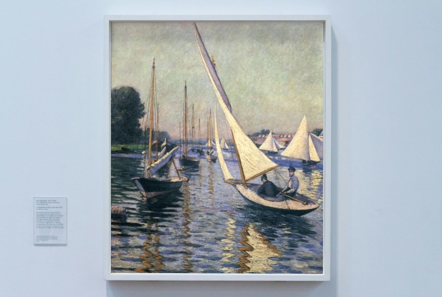 Regatta at Argenteuil by Gustave Caillebotte Impressionism Art dated 1893