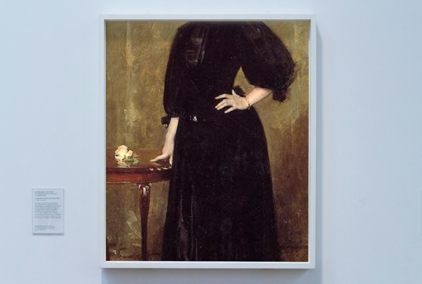 Lady in Black by William Merritt Chase Impressionism Art dated 1888