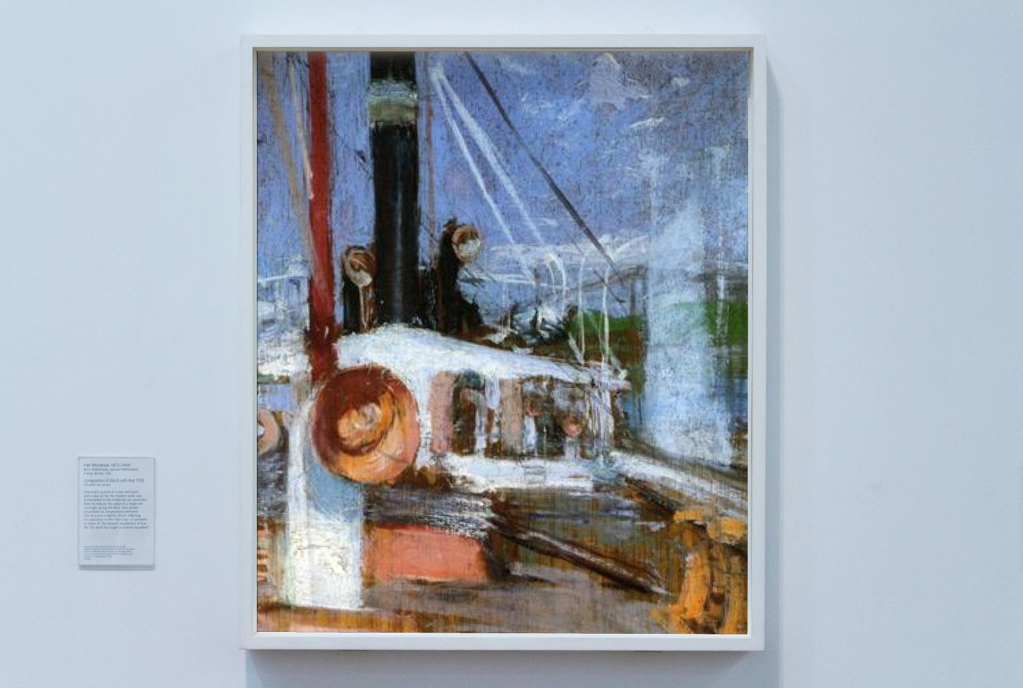 Aboard a Steamer by John Henry Twachtman Impressionism Art dated 1902