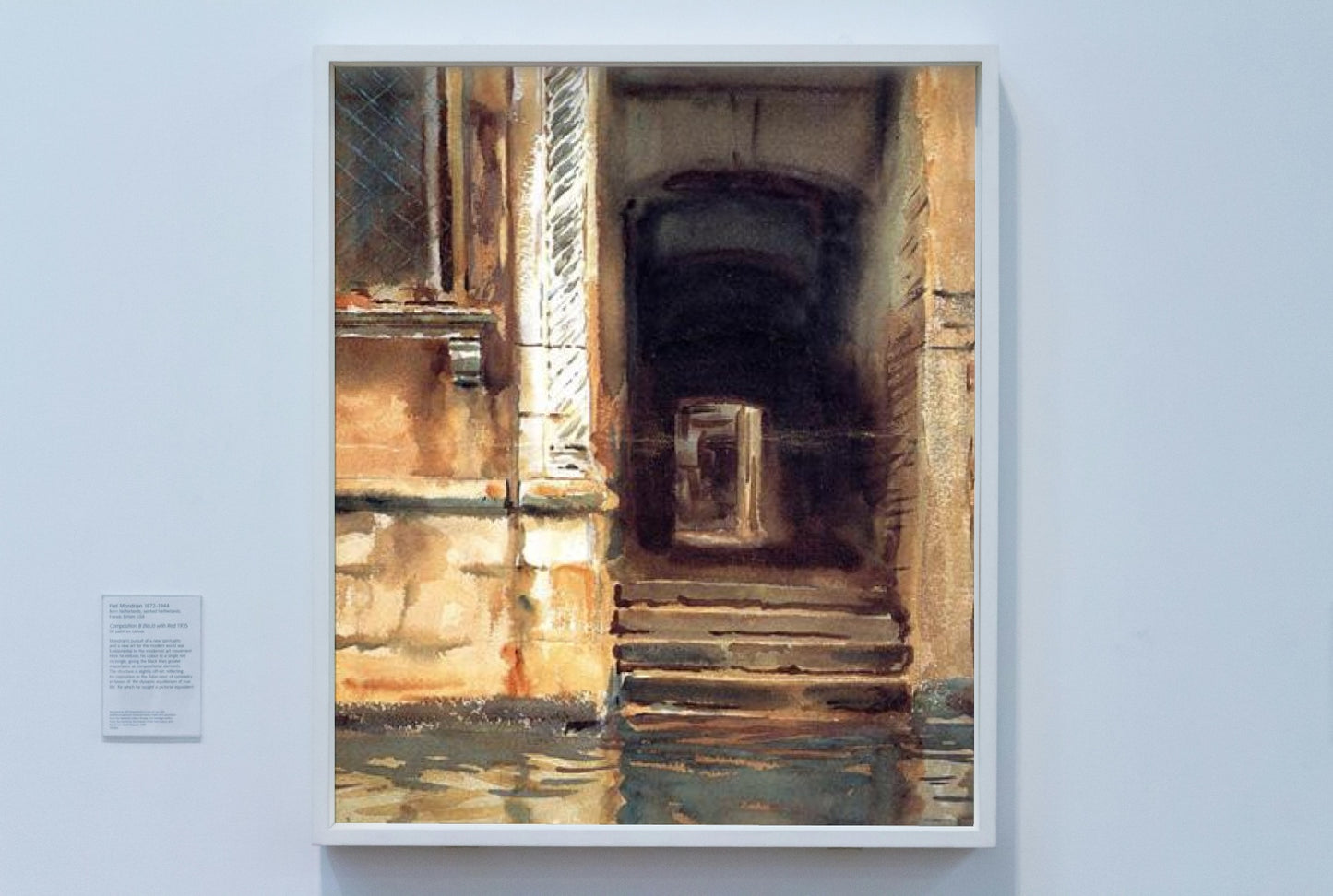 Venetian Doorway by John Singer Sargent Impressionism Art dated 1902