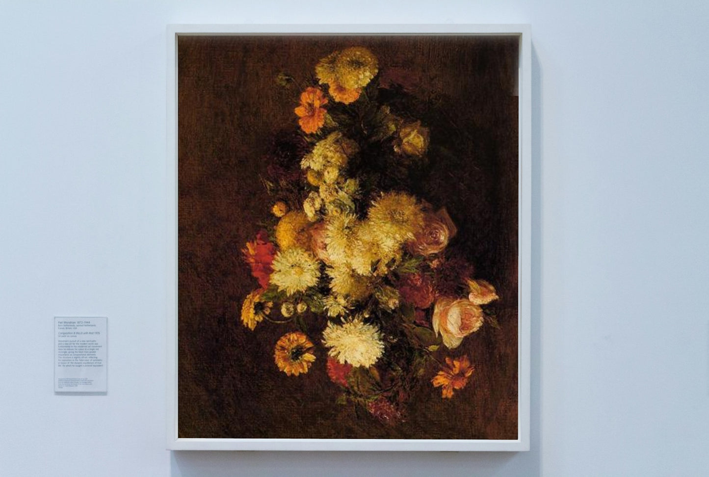 Bouquet of Flowers by Henri Fantin-Latour Realism Art dated 1894