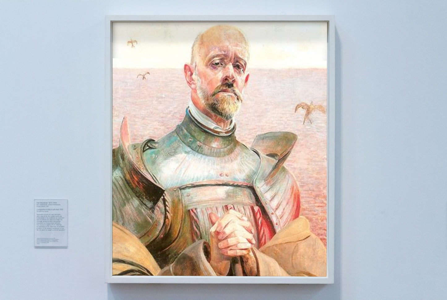 Self-portrait in an armour by Jacek Malczewski Art Nouveau (Modern) Art