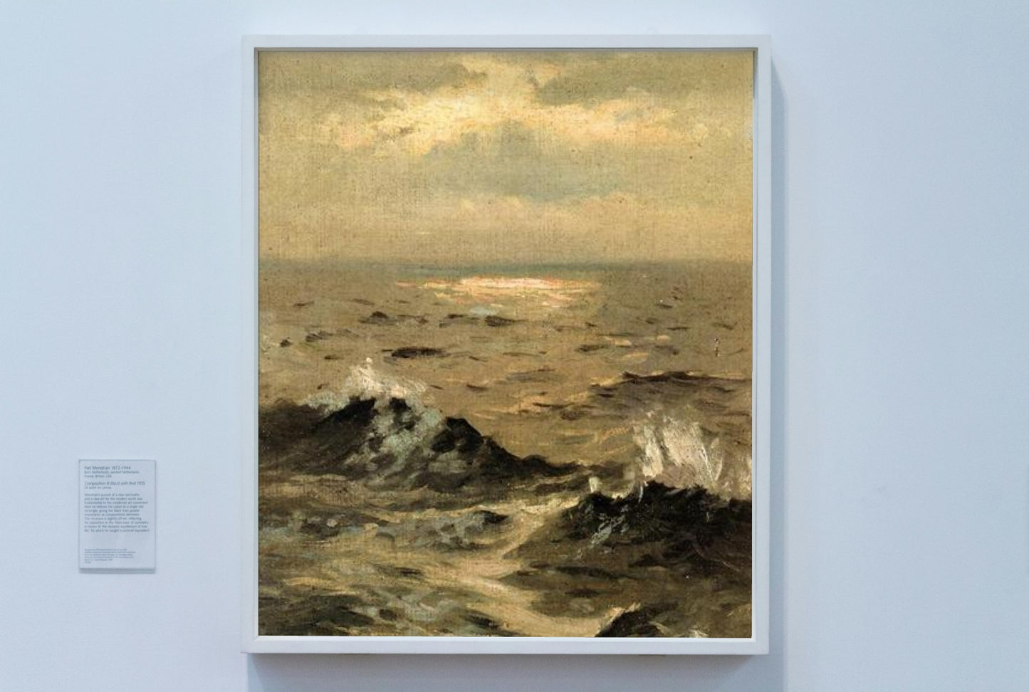 Seascape by John Singer Sargent Realism Art dated 1875