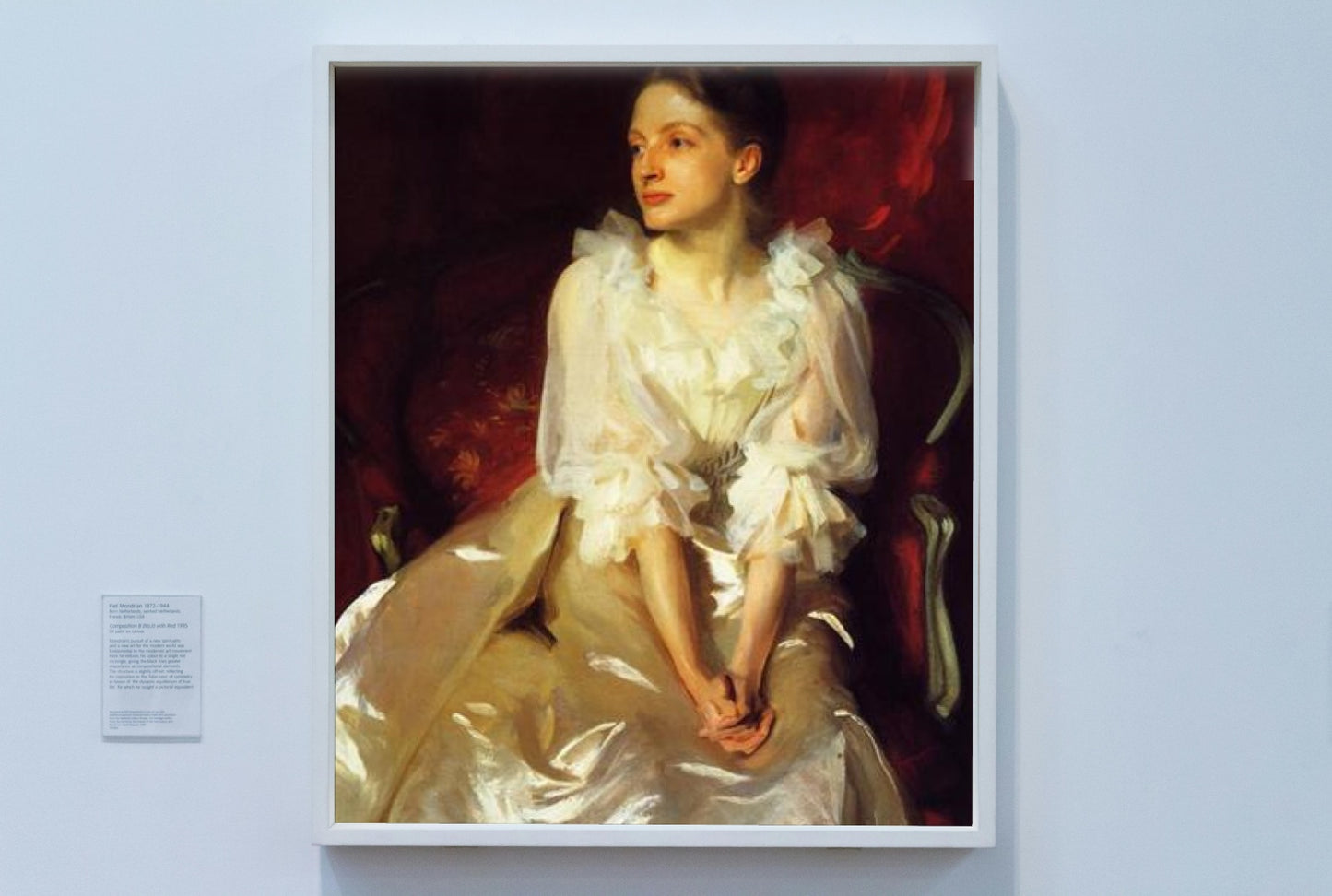 Helen Dunham by John Singer Sargent Realism Art dated 1892