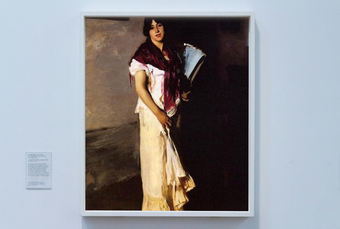 A Venetian woman by John Singer Sargent Realism Art dated 1882