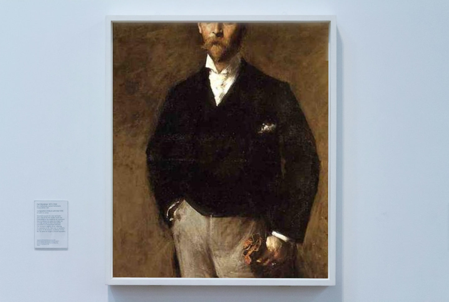 Portrait of William Charles Le Gendre by William Merritt Chase Impressionism Art dated 1884