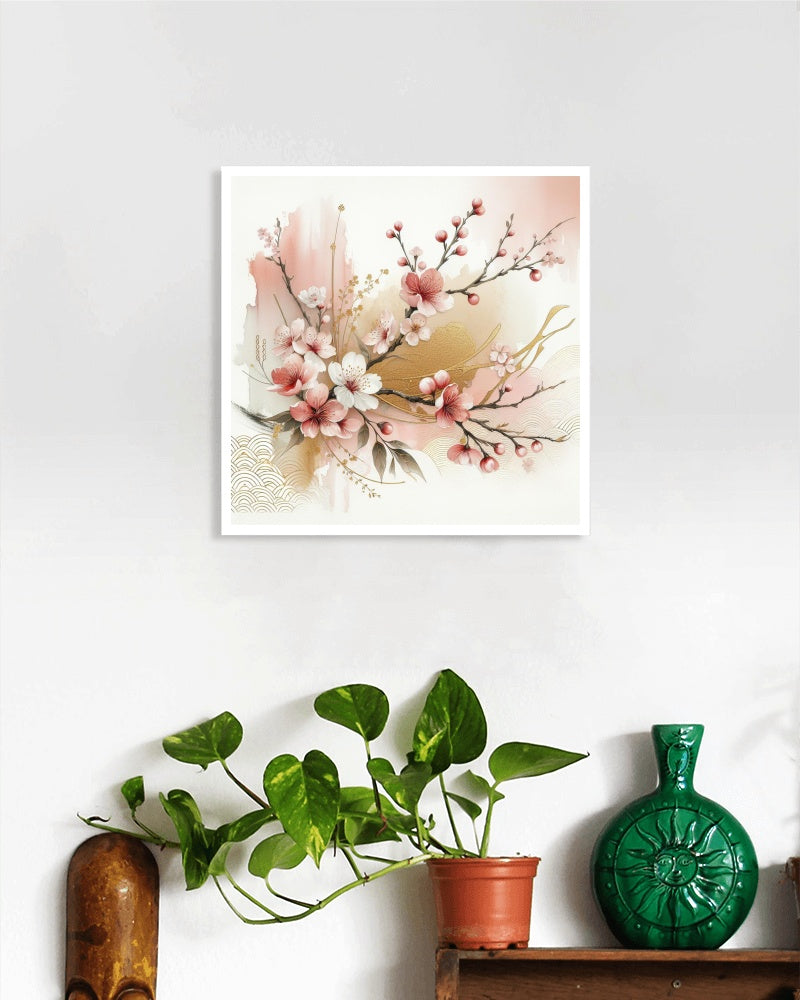 Auroralis Virenta Sakura: Modern Japanese Watercolor Art