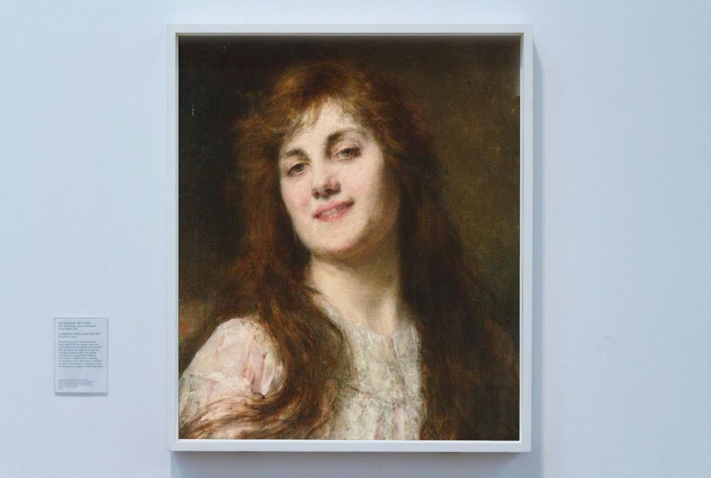 An Auburn Haired Beauty by Alexei Harlamoff Realism Art