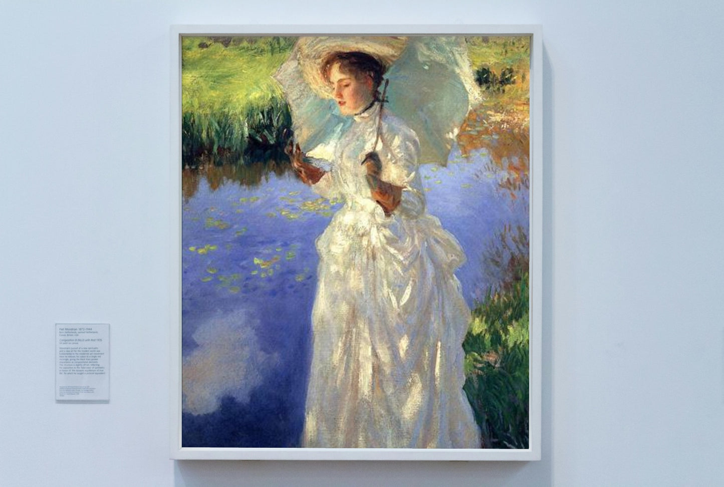 Morning Walk by John Singer Sargent Impressionism Art dated 1888