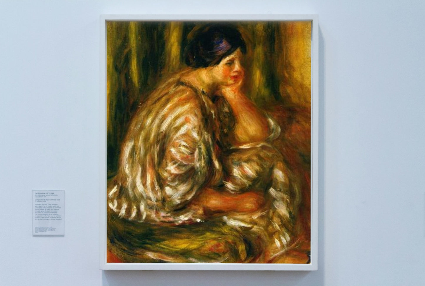 Woman in an Oriental Costume by Pierre-Auguste Renoir Impressionism Art